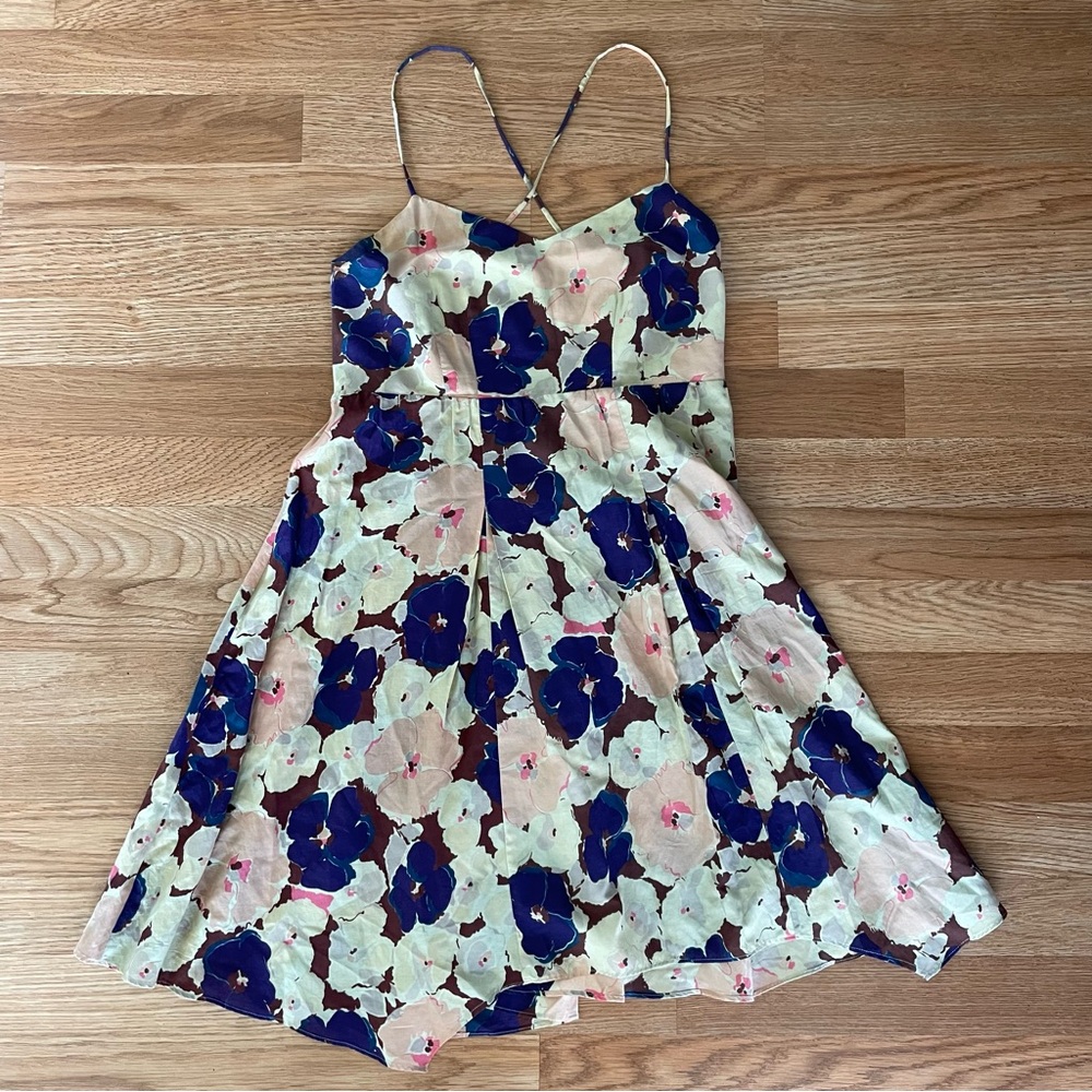Anthropologie Spaghetti Strap Sundress